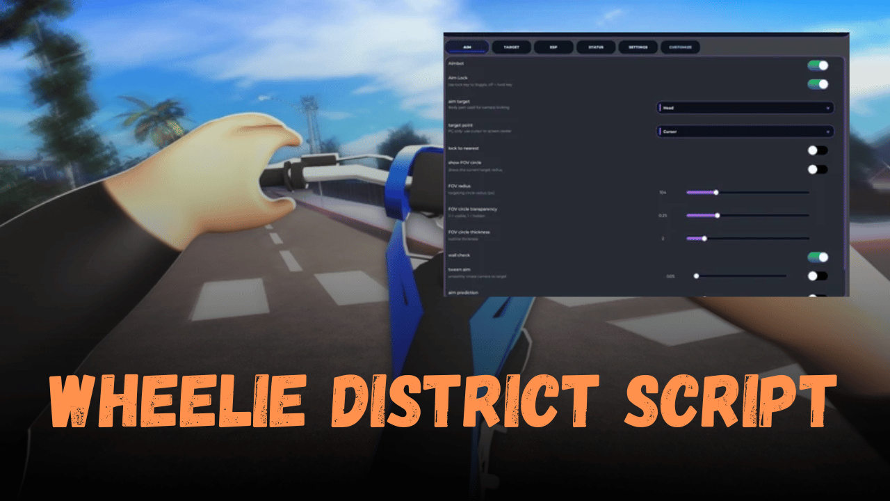 Wheelie District Script