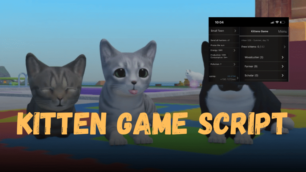 Kitten Game Script – Auto Interaction & Teleport Features