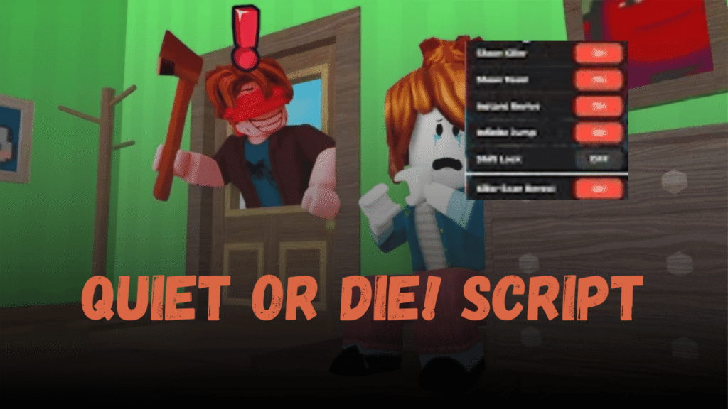 Quiet or Die! Script – ESP, Auto Rescue & Emote Automation