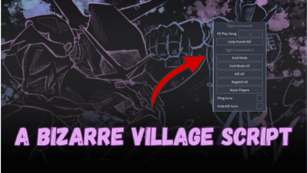 A Bizarre Village Script – NPC Teleport, Auto Roka, Auto Arrow & Auto Farm All