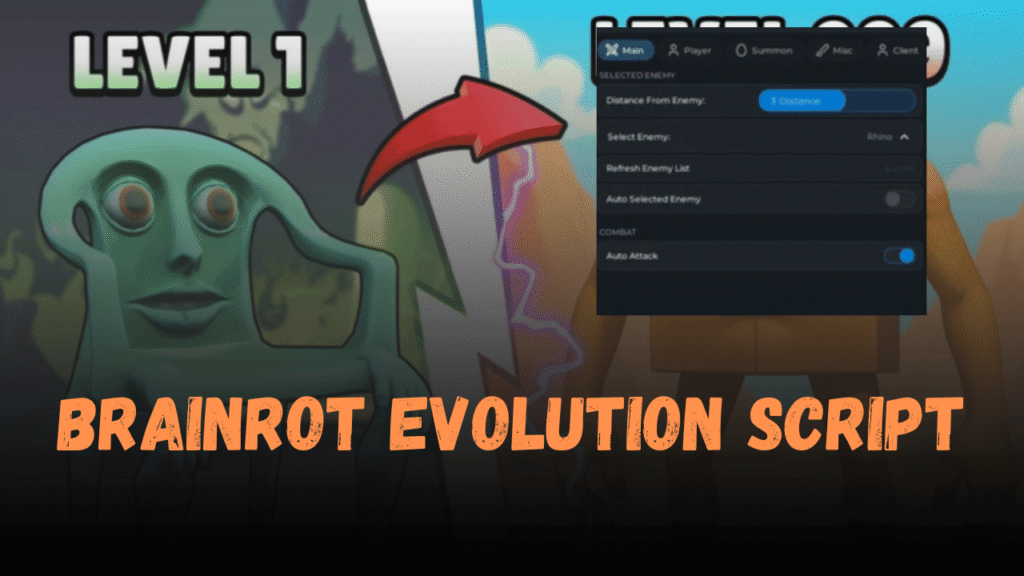 Brainrot Evolution Script