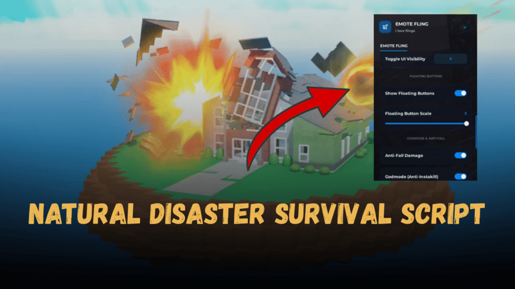 Natural Disaster Survival Script