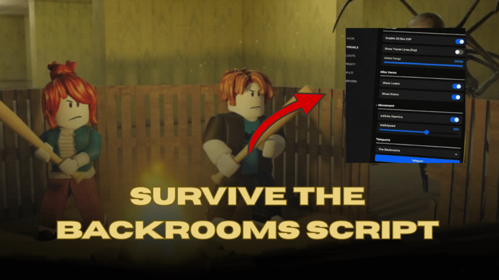 Survive the Backrooms Script