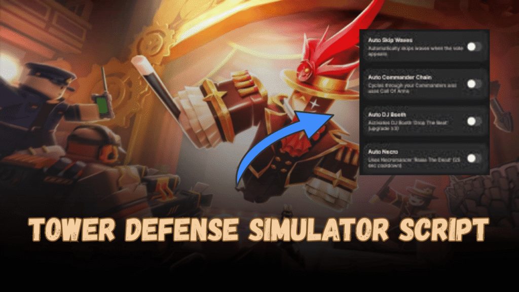 Tower Defense Simulator Script – Lightweight execution & Config hub access